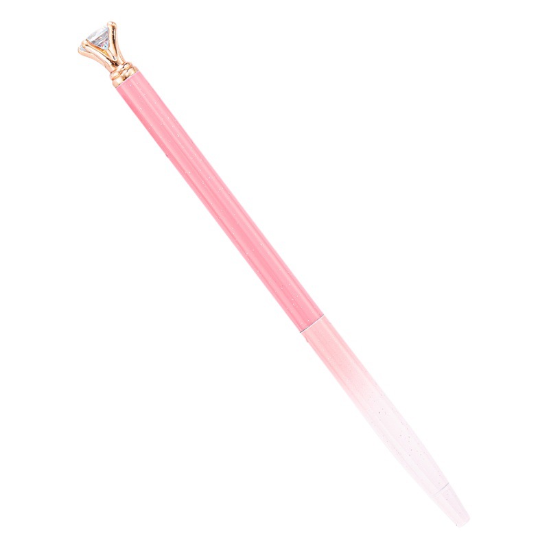 Gradiente creativo color pequeño diamante bolígrafo venta al por mayor Oficina papelería regalo publicidad pluma Impresión logotipo diamante pluma