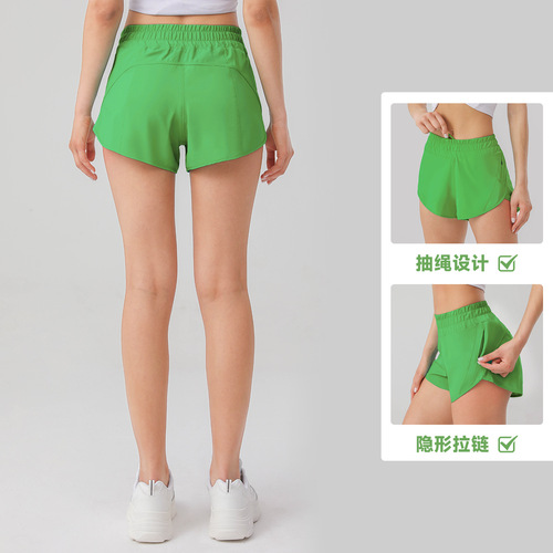 2.5-inch sporty loose-fitting breathable quick-dry lined yoga pants and shorts, versatile casual shorts
