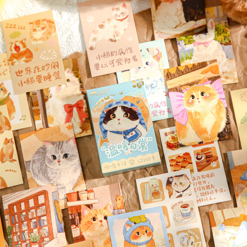 Mr. Paper Lomo Card Wishing Rose Cute Vintage Decorative Card Journal Decoration Student Commemorative Message Card
