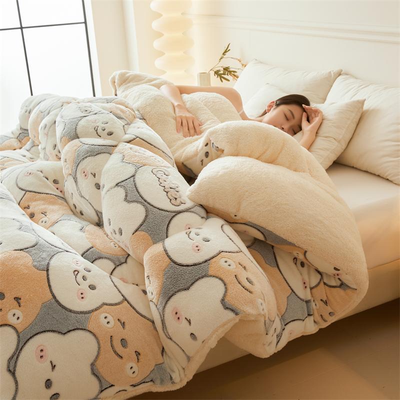 Little Fat Orange [새롭게 업그레이드된 빠른 따뜻함과 매우 부드러운/양면 플러스 벨벳]