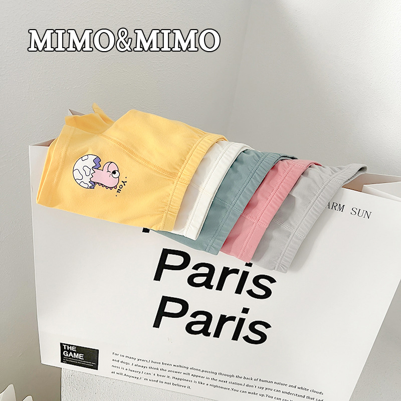 Cotton antibacterial breathable underwear for boys