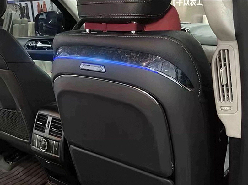 Suitable for the New Bj40 Car-Mounted Small Table Board, Multi-Functional Rear Seat Foldable Computer Office Dining Table, Car Interior Accessories
