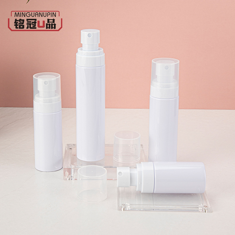 现货直销厂家 乳液 喷雾PET小样瓶60ML80ML100ML实白色塑料分装瓶