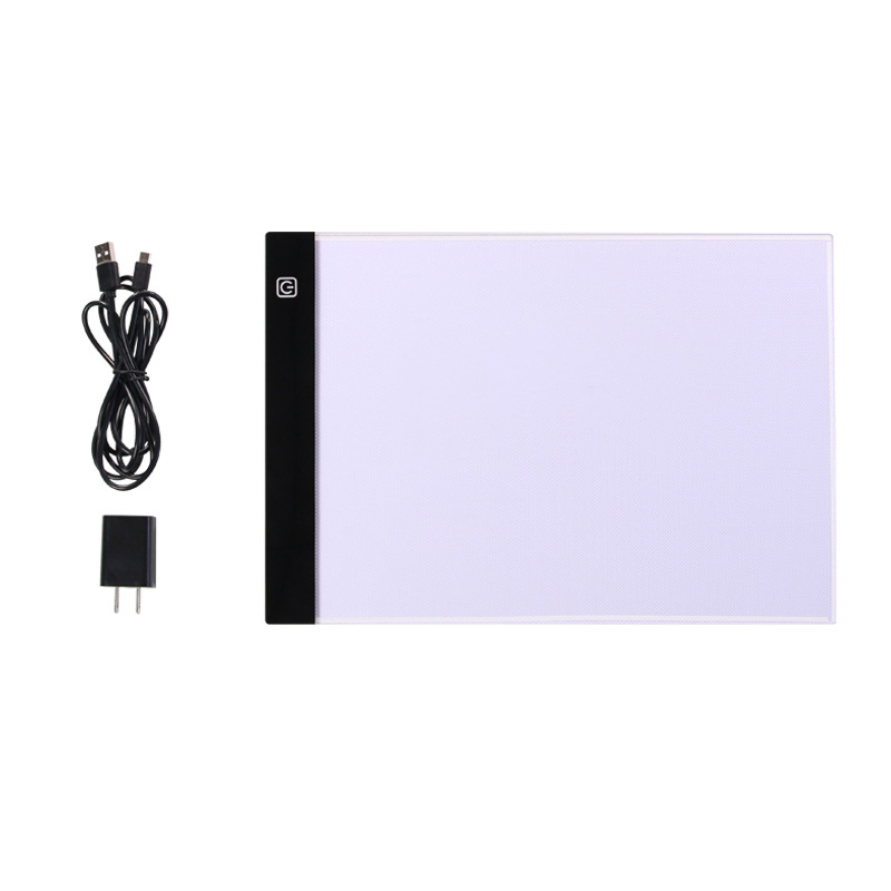 Xinzhao TABLA DE COPIA LED pintura de dibujos animados A4 copia tablero caligrafía práctica herramienta transparente copia Mesa pintura fabricante