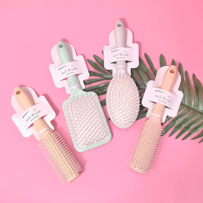 Pein de dama temperamento cabello largo rizado inflatable pein de bolsa de aire masaje tabla grande pein de bolsa de aire portátil para estudiantes domésticos