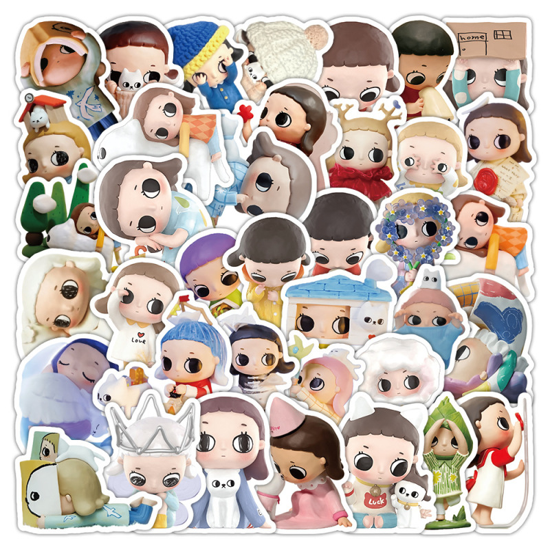 52 Nyota Stickers Laptop Guitar Suitcase DIY Creative Waterproof Cross-Border Reward Kidsren's Stickers