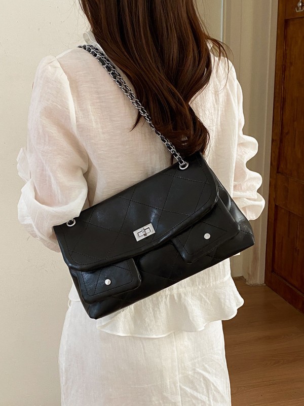 Bolso de diseño de nicho de alto nivel para mujeres 2026 nuevo estilo ligero de lujo cadena de diamante bolsa de transporte universal mochila image 4