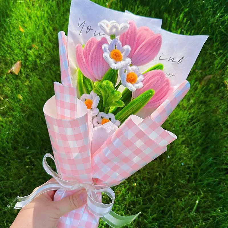 Твик тюльпан букет ручной работы