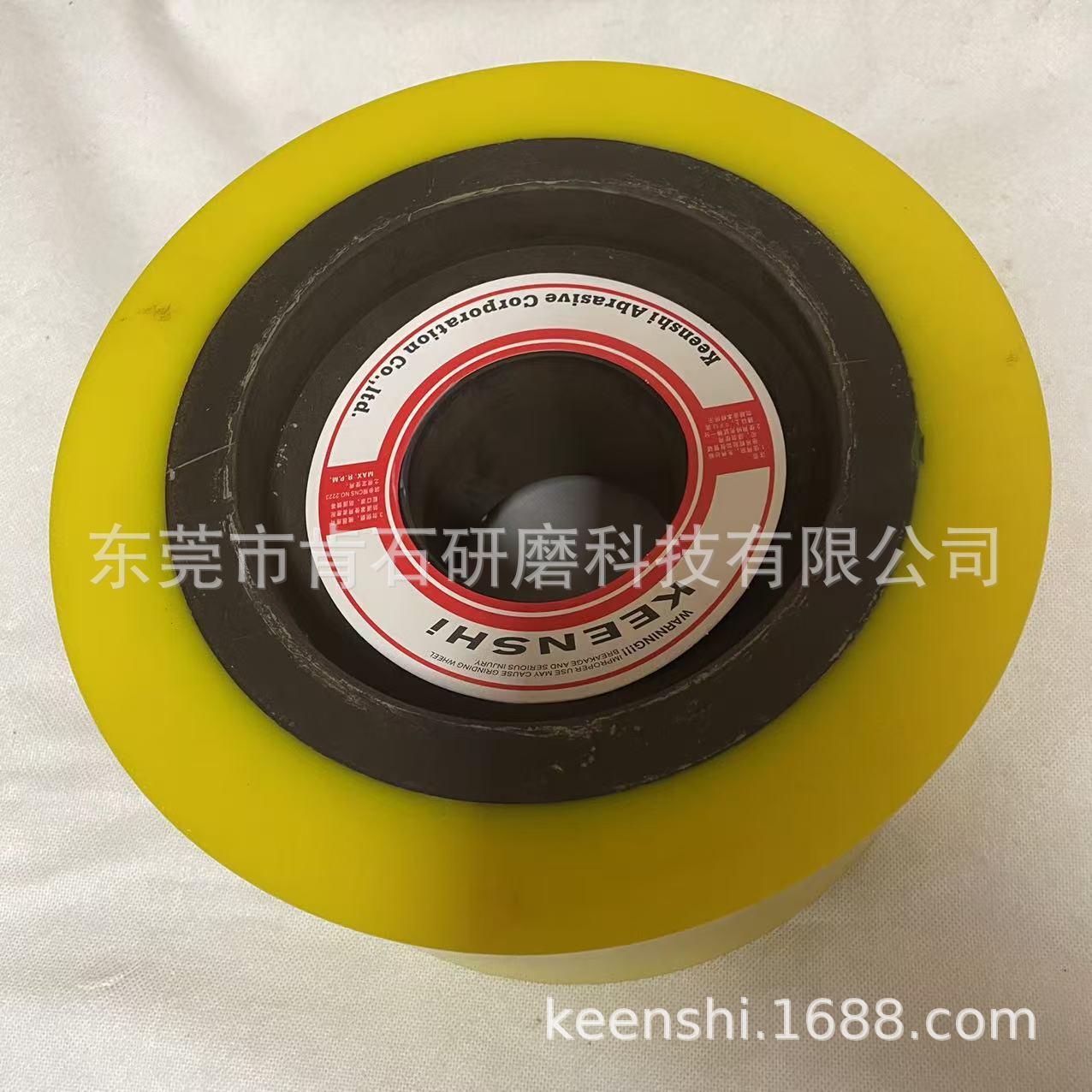KEENSHI砂轮常规现货 研磨磁铁 磁性材料无心磨床调整轮 橡胶导轮