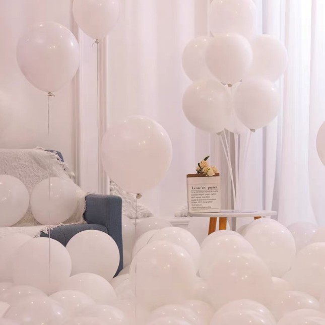 Balón de macarón para niños de cumpleaños al por mayor decoración escenario de diseño rosa una variedad de color globo grueso