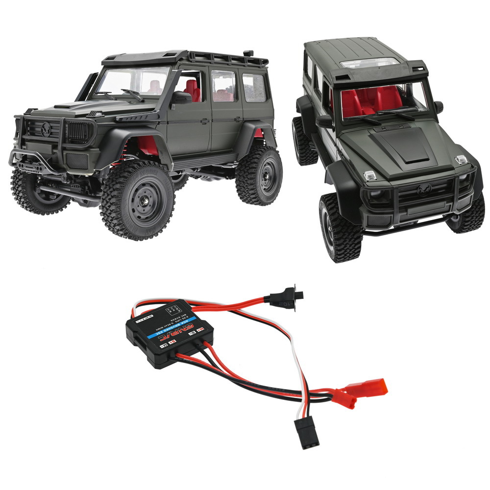 頑皮龍WPL 莽牛G500改裝電調 40A微型有刷電調GN-21 雙向攀爬模式