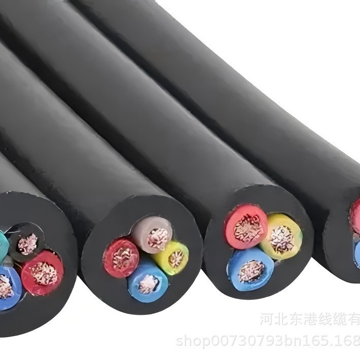 橡胶电缆 电焊机专用电源线 JHS防水电缆线 3*10平方