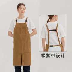 Women's Kitchen Apron 2021 New Waterproof Oilproof Custom Printed Dining Summer Thin Men