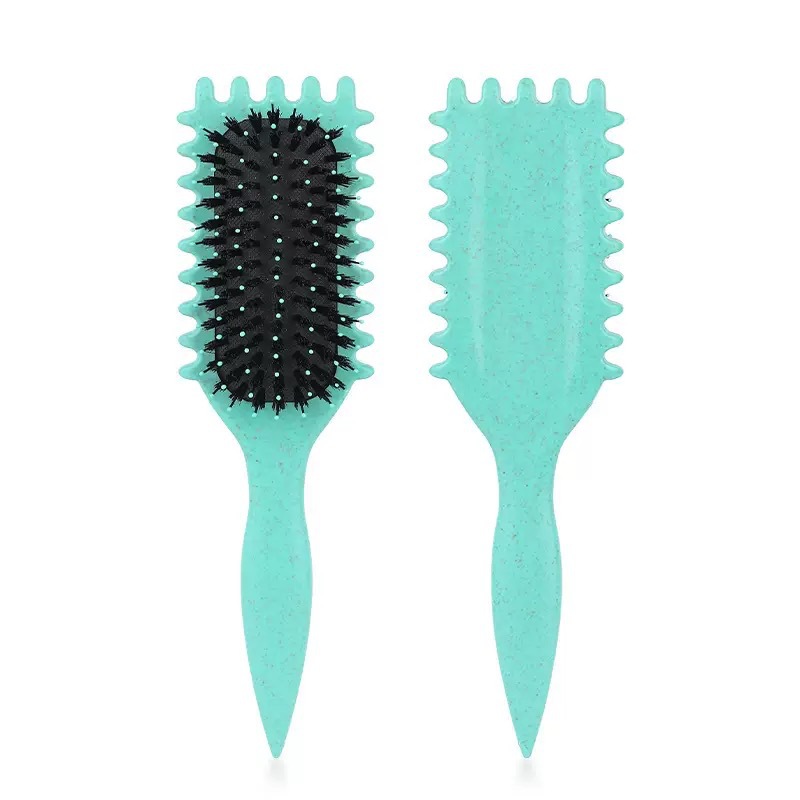 Spot Xiyin Amazon nuevo masaje transfronterizo de paja de trigo pein de cabello definido pein de modelado pein de rizado pein de rebote