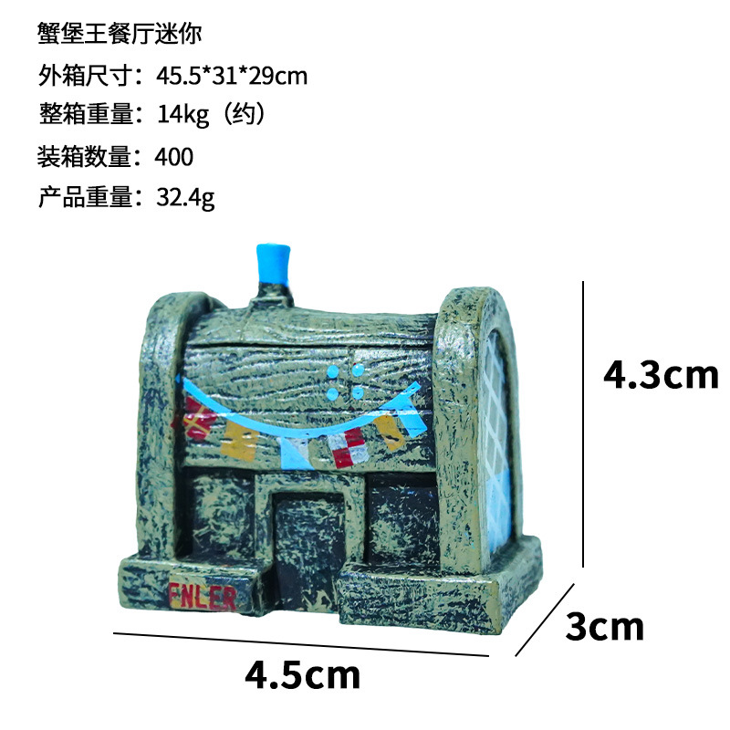 Cangrejo Castillo Rey restaurante mini