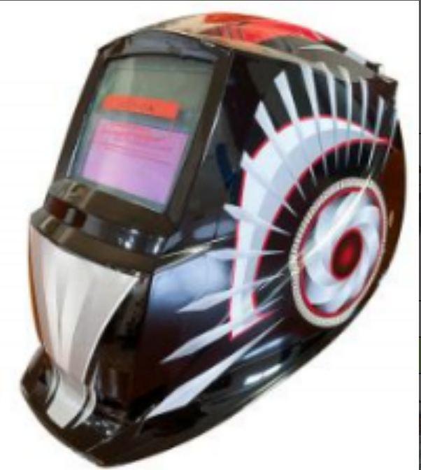 Máscara de soldadura automática solar 107, casco de protección LCD con cambio de luz y montaje en cabeza