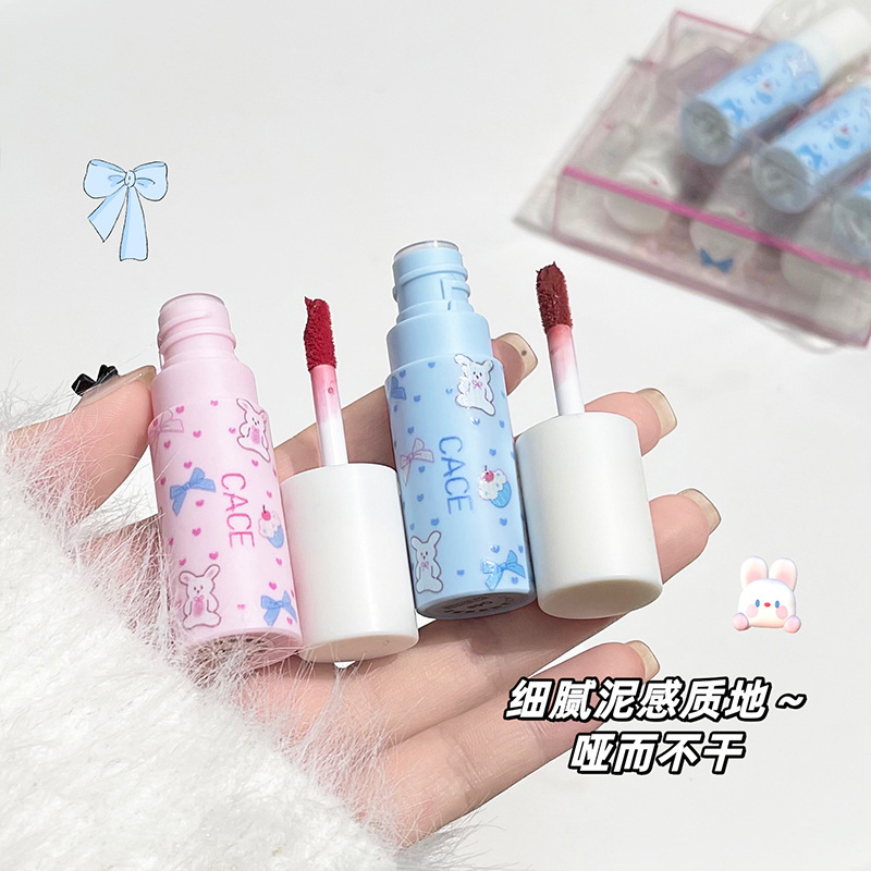 CACE nuevos productos de terciopelo desnudo mate lipstick pseudo simple esmalte labial blanco natural universal maquillaje barato al por mayor