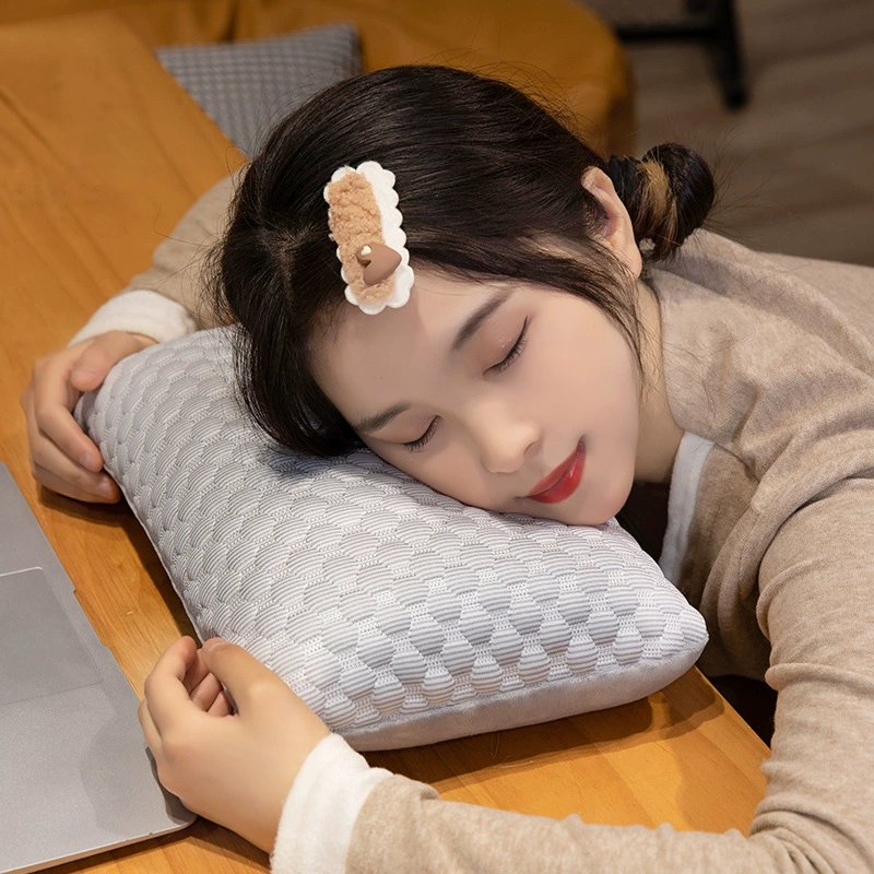 Children's universal handheld pillow for sleep at lunchtime
