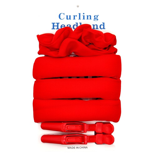 Cross-border European and American Sleep Hair Bands Lazy No-Heat Curling Irons Women's Heat-Free Hair Rollers for Sleeping and Styling Wholesale