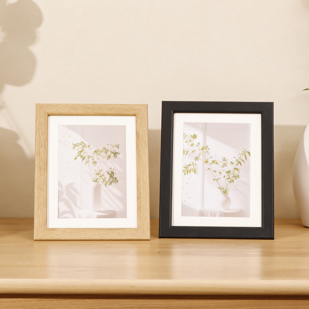 北歐ins風相框擺台批發567寸10寸8寸A4擺台14寸掛牆照片框diy畫框