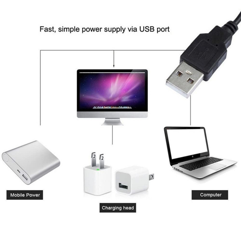 Lámpara de cinta LEDRGB colorido ambiente de luz USB TV fondo 3535 adhesivo no electrodo atenuación image 3