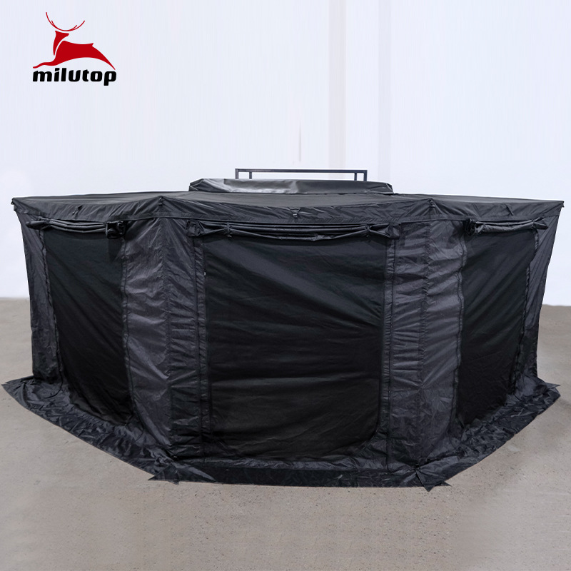 180 grados de fábrica directa de ciervo misterioso tela de ventilador 180 grados de carpa de ventilador de carpa abierta rápida tolva