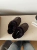 Thin-soled star slippers [brown]