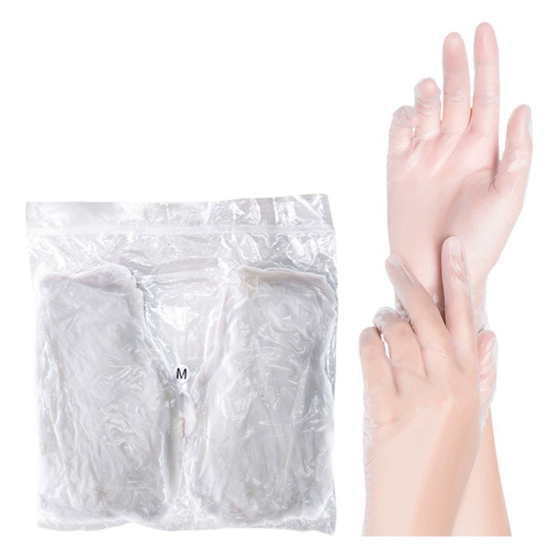 Синий парус одноразовые ПВХ перчатки 9-дюймовые промышленные мастерские защитные вакуумные перчатки