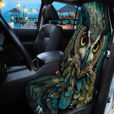 Car-Specific Printed Seat Covers, Factory Direct Sales, Jit Dropshipping, Export Waterproof, Non-Slip, Sweat-Absorbent Towel Pads (Universal seat cover) - z01-77142cm