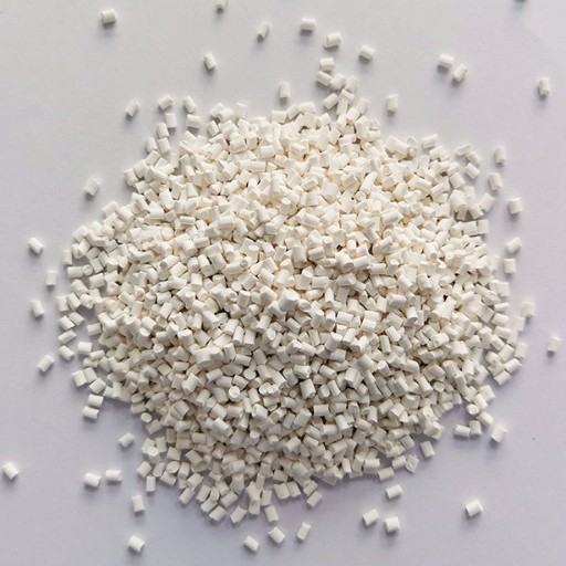 白色ナイロン粒子 PA6 改質繊維強化エンジニアリングプラスチック射出成形グレードの難燃性袋入りプラスチック粒子|undefined