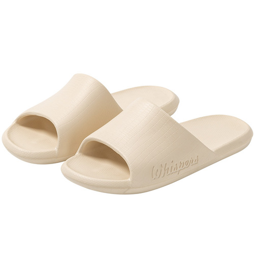 Yuangang 2024 new eva leather pattern slippers for women summer home home indoor bathroom bathing non-slip slippers for men