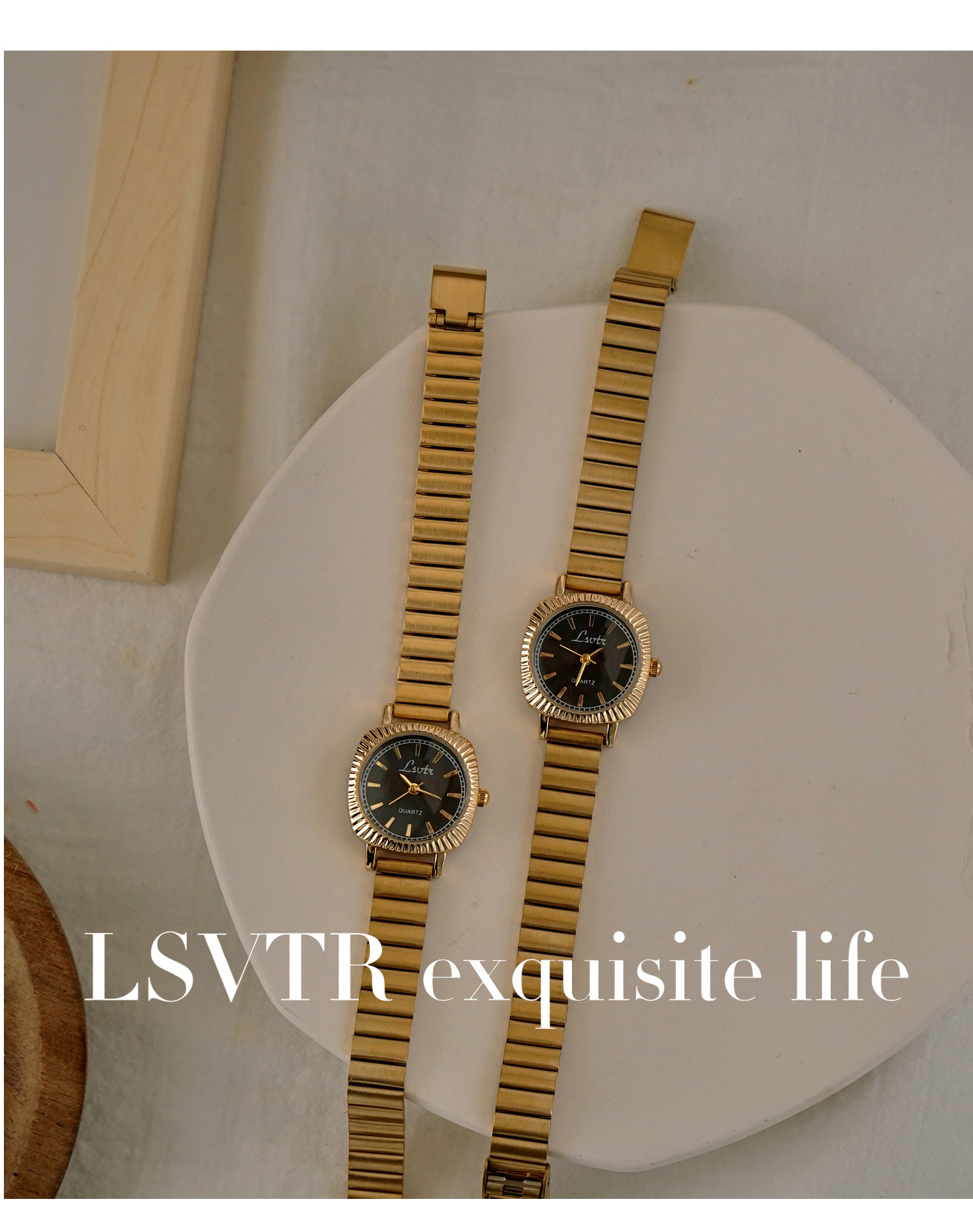 Simple Style Classic Style Solid Color Healing Crystals Rings Quartz Watch Women's Watches display picture 6