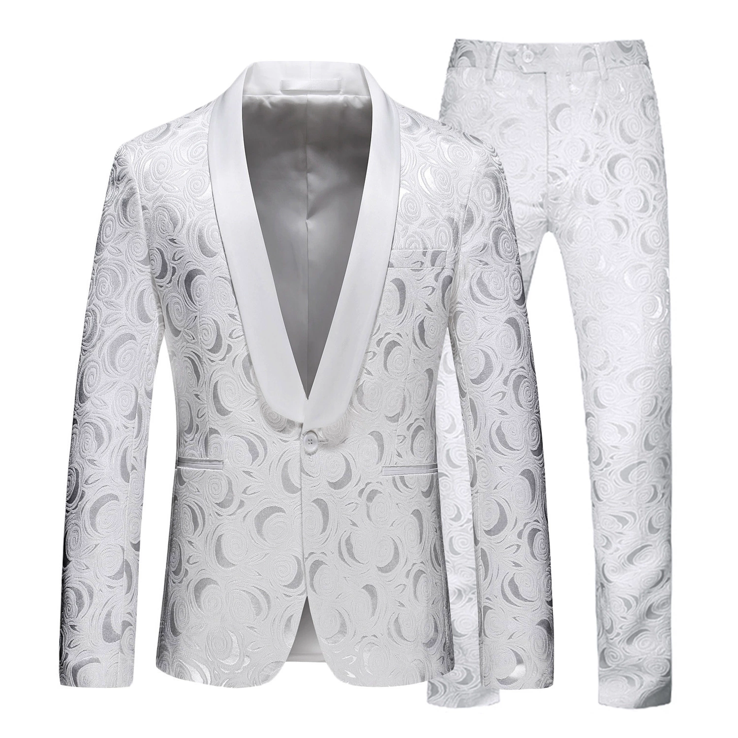 Men's white dress, set