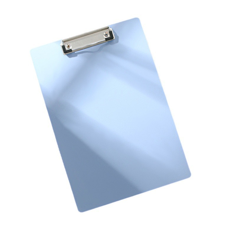 Clip de tablero grueso de escritura de los estudiantes de material de tablero de archivo papelería suministros de oficina menú de fábrica venta directa lotes