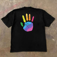 清仓捡漏专柜大牌剪标男装纯棉短袖t恤夏季宽松百搭半袖T