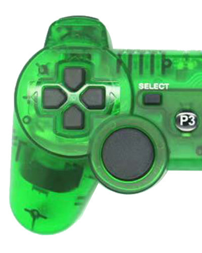 Mando de juego PS3 multicolor con botón universal de copo de nieve de doble vibración Bluetooth inalámbrico con mango P3 transfronterizo de fábrica