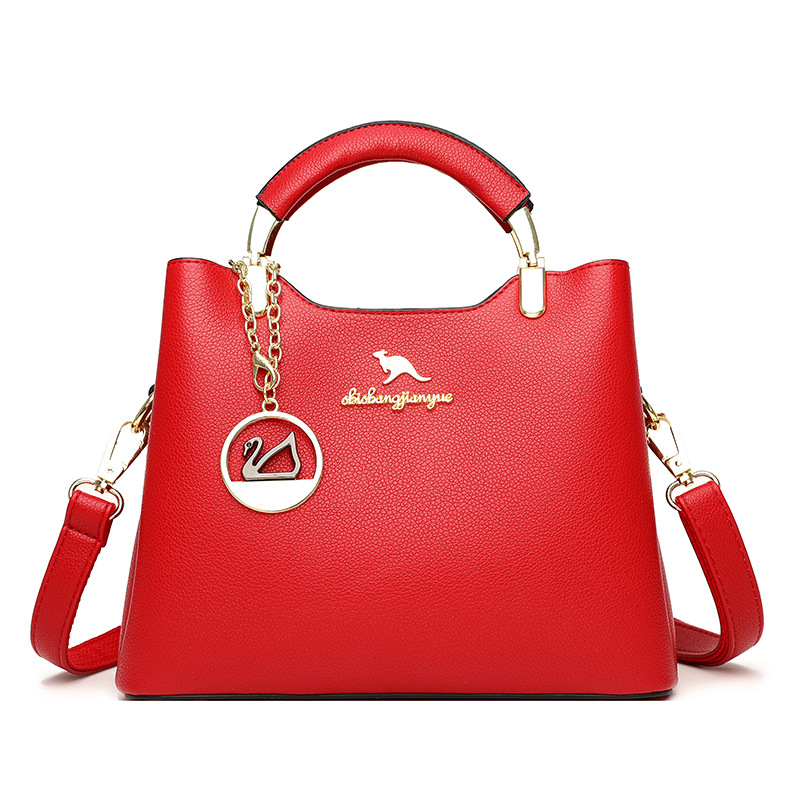 Popular popular en línea bolso de lujo ligero de alta calidad de múltiples capas de cuero suave de moda todo fósforo de moda elegante hombro bolsa de mensajero