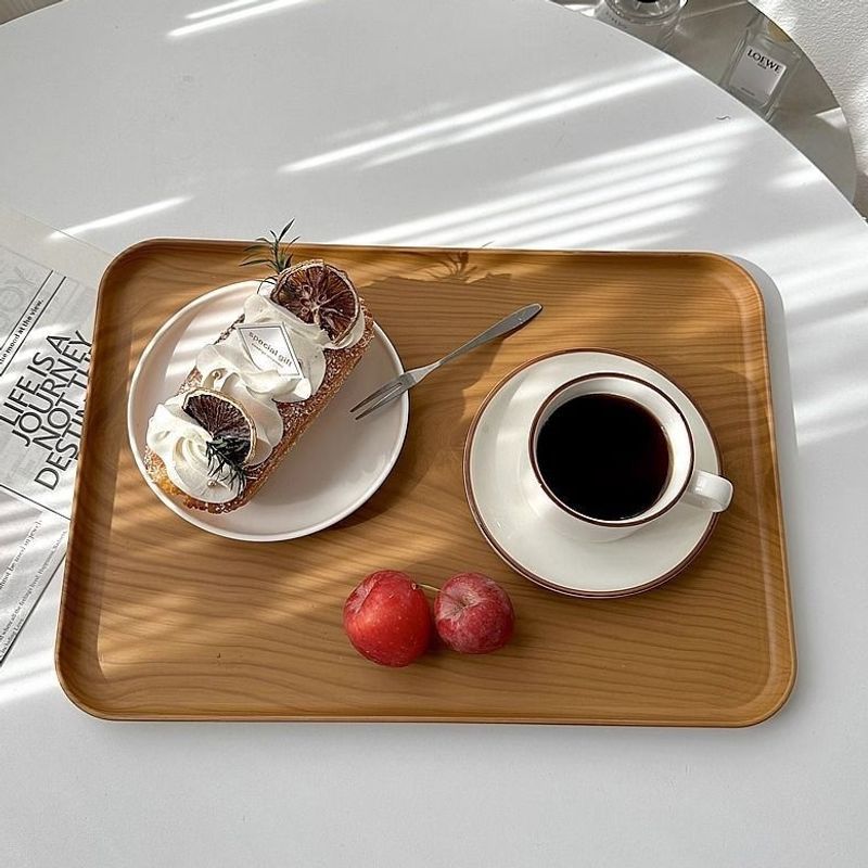 Inswind bandeja bandeja de pastel de té de la tarde bandeja de frutas bandeja de postres de café bandeja de comidas bandeja de fotos de comida