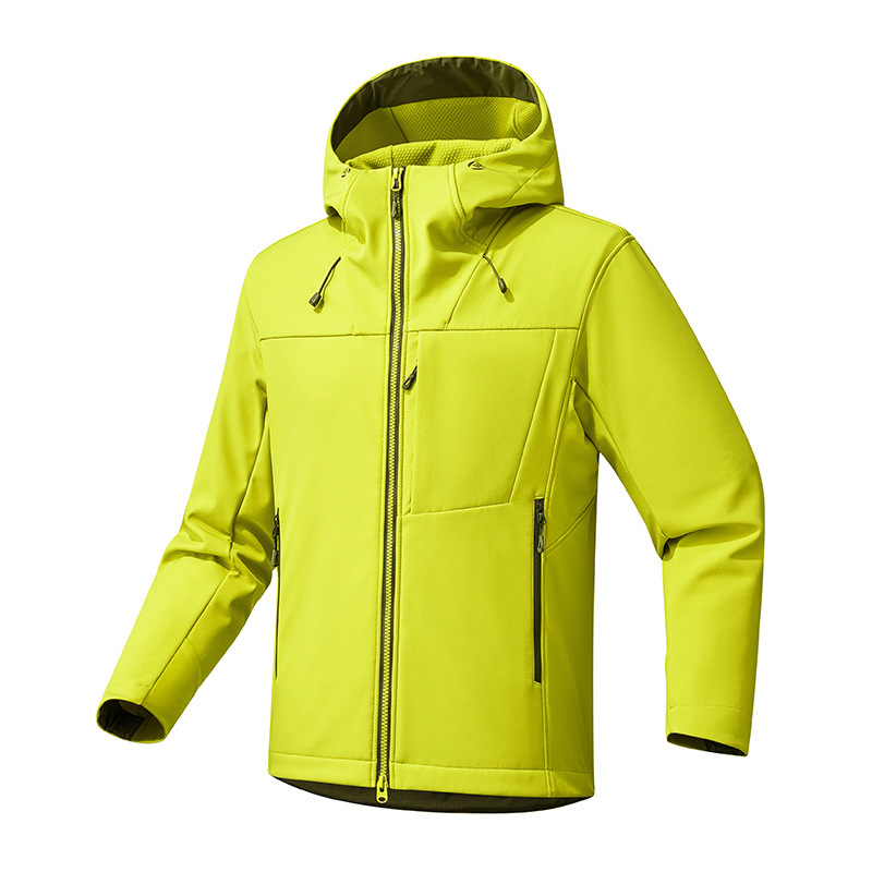Sun's Same Autumn and Winter Soft Shell Jacket for Men, Outdoor Single-Layer Soft Shell Jacket for Women, Windproof and Waterproof Fleece Jacket Sun's Same Autumn and Winter Soft Shell Jacket for Men, Outdoor Single-Layer Soft Shell Jacket for Women, Windproof and Waterproof Fleece Jacket