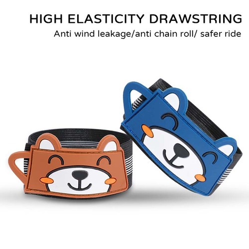 Cross-border cartoon version of bicycle gaiters with adjustable elasticity for mountain outdoor sports leggings and arm straps