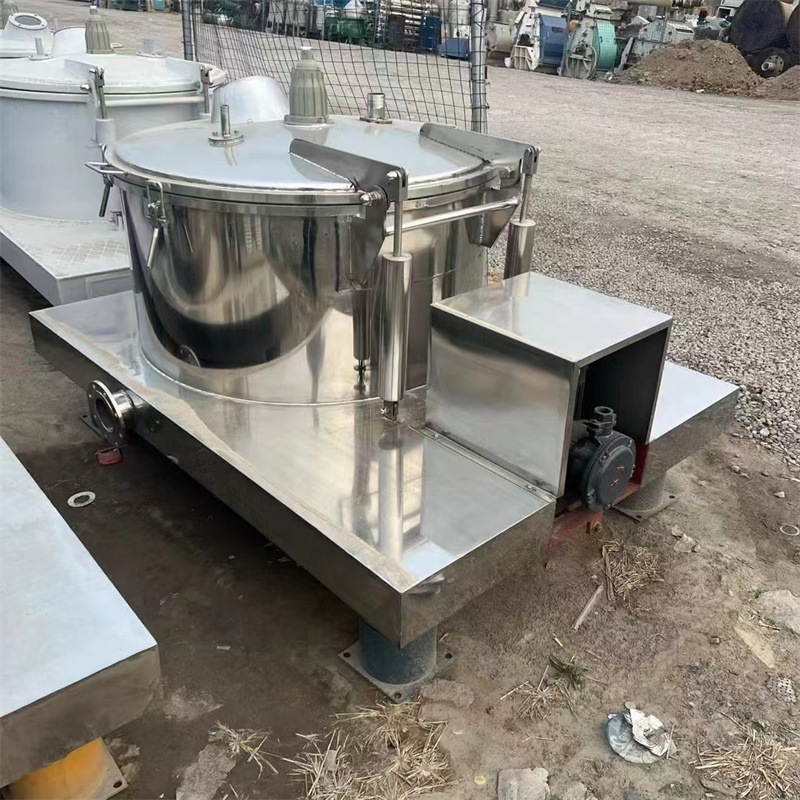 出售二手平板密闭离心机 不锈钢自动卸料机 平板刮刀离心机 回收