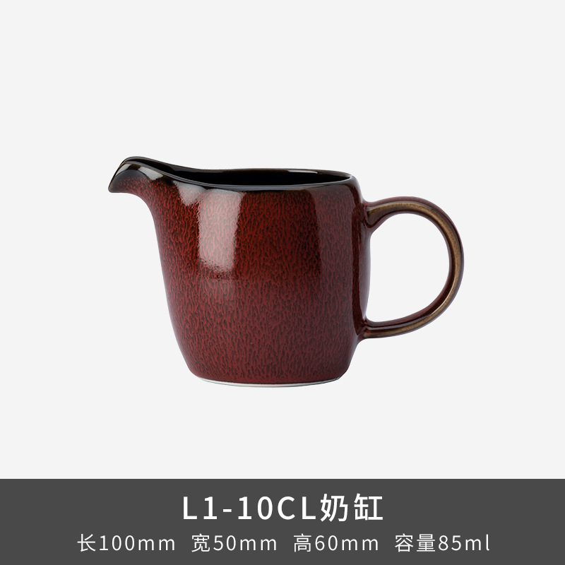 LZ Luxang cerámica horno de platos rojos coloridos horno de cubiertos de lujo ligero ensalada de frutas americana platos de platos para el hogar