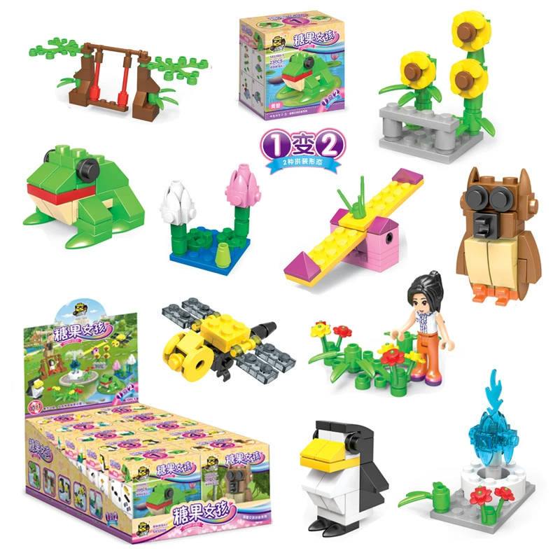 Constructor Toy Building Blocks, Small Particles for Kindergarten, Birthday Gift, Multiple Sets