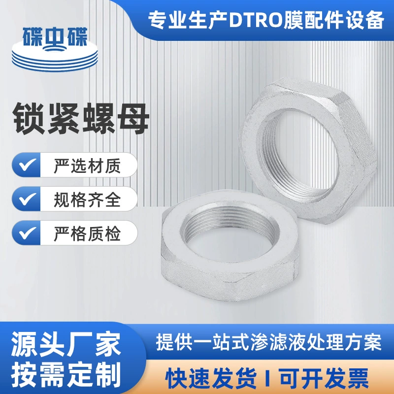 Сточные воды очистки сточных вод оборудование Стопорная гайка покрытием стальная гайка горячего погружения оцинкованная гайка DTRO оборудование аксессуары оптом