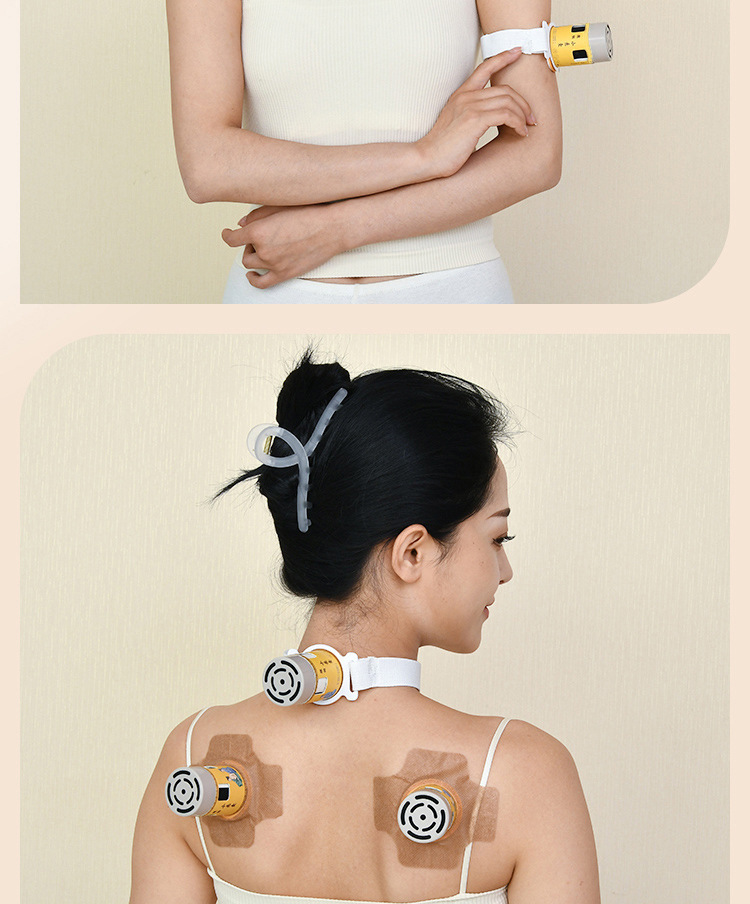 Portable Moxa Roll Tube Ai Jiu Warming Moxibustion Device for Body with Elastic Strap Reusable specifications