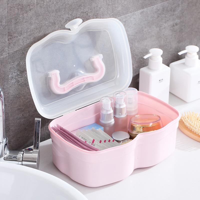 Cosmetic Storage Box Portable Convenient Medicine Box Household Needle Box Beauty Tools Nail Polish Storage Box