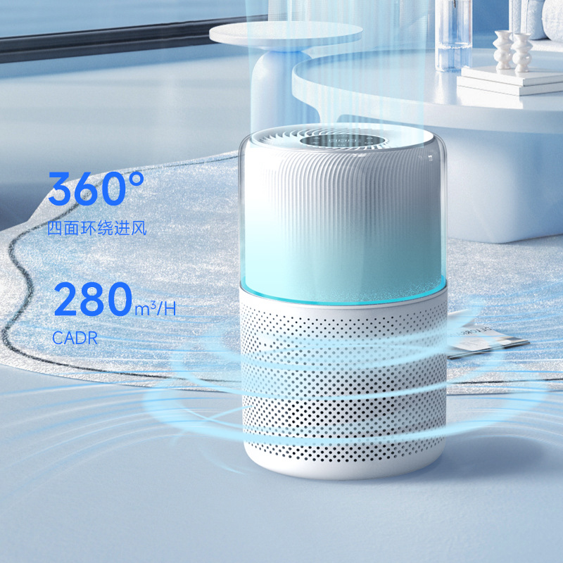 Whaletoo 2025 Air Purifier Removes Pet Floating Hair, Absorbs Pet Odor, Negative Ion Purification