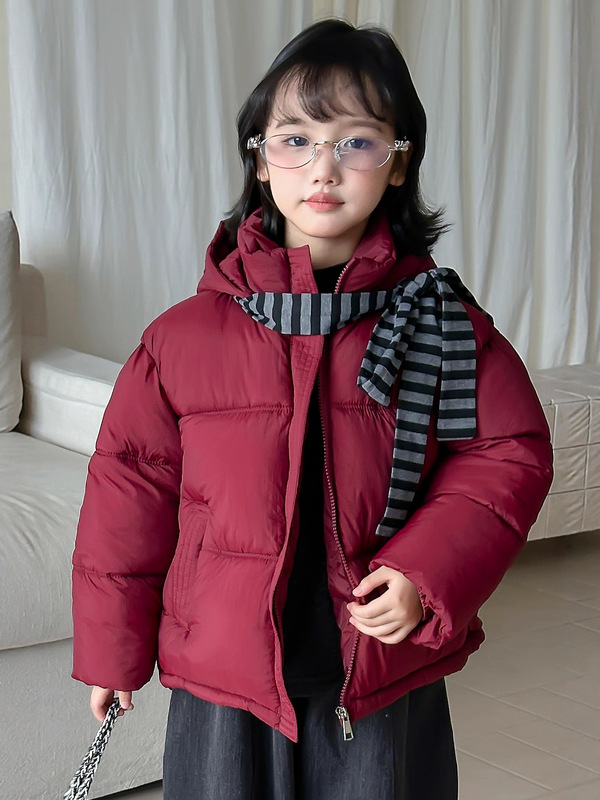 冬季新款韩版儿童棉服男童女童宝宝连帽加厚保暖棉袄婴儿防寒夹克|undefined