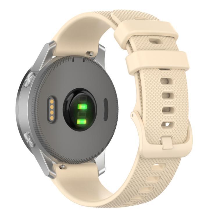 xDfind correa de silicona de color sólido de patrón general 20mm para Canon Forerunner 570 42mm / 245 / 645/2