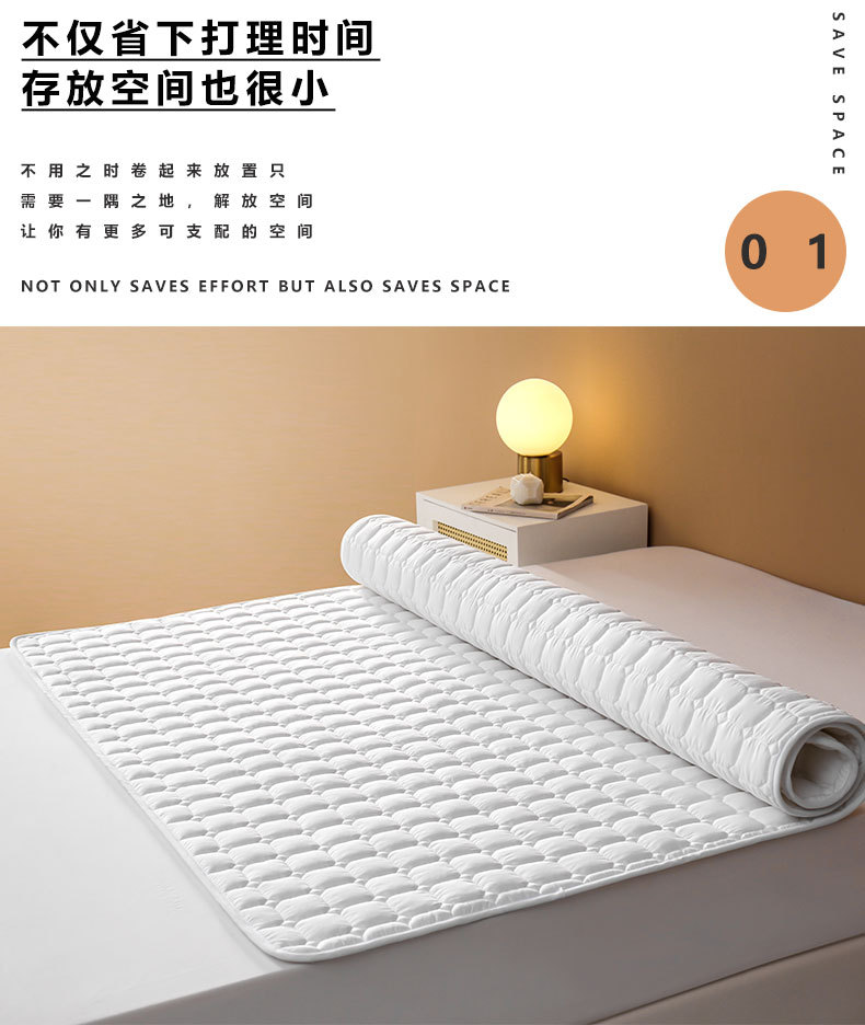商品详情图_啊雅 2024新款300克宾馆酒店床褥垫保护垫席